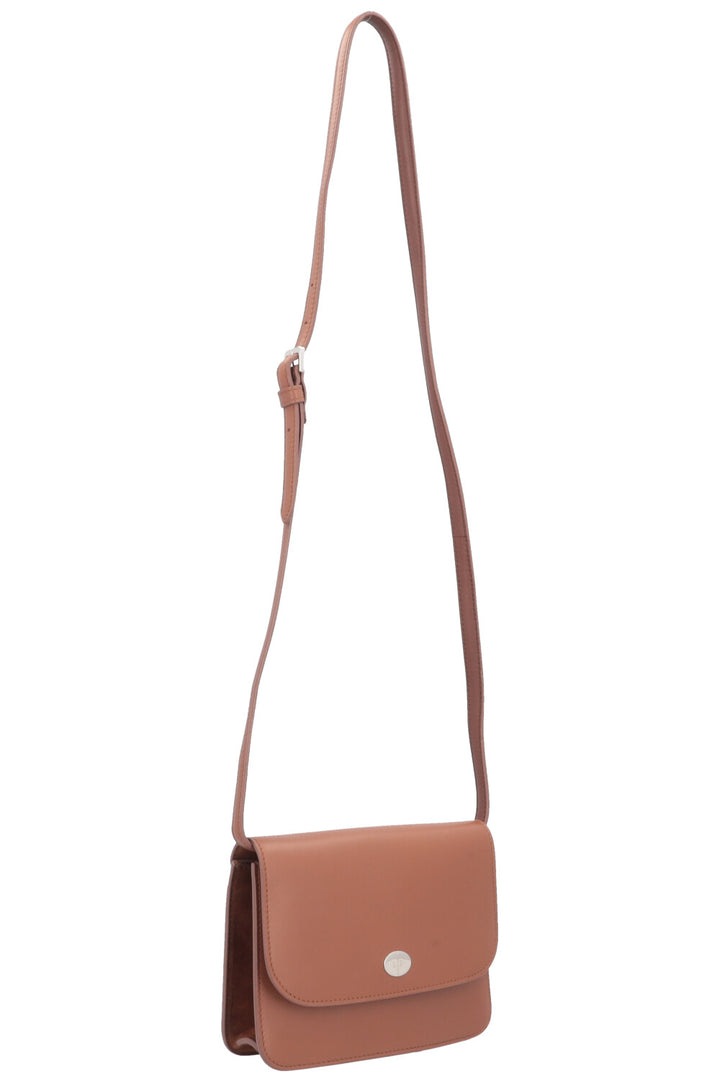 LORO PIANA Crossbody Bag Leather Brown