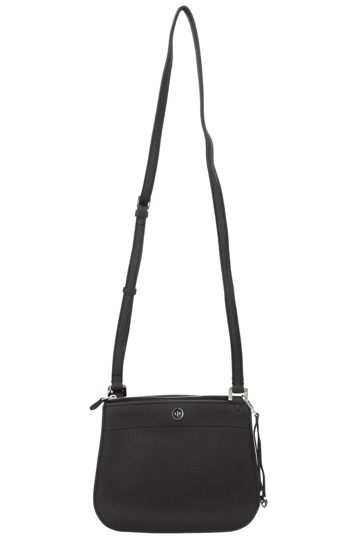 LORO PIANA Milky Way Bag Leather Black