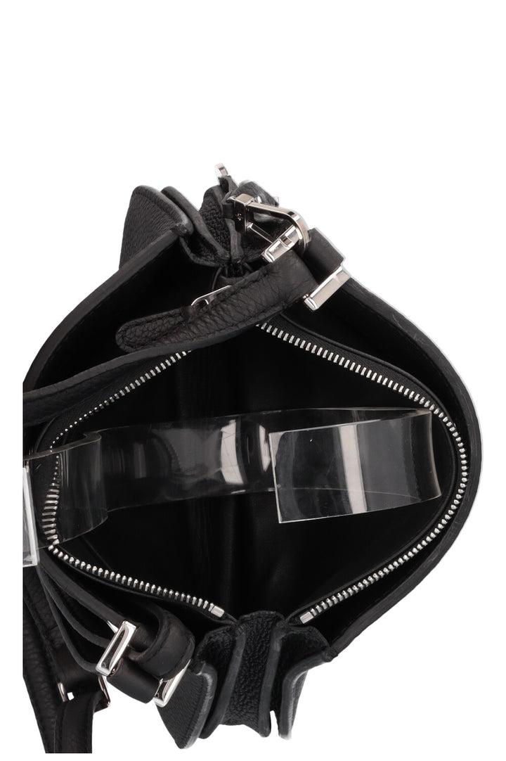 LORO PIANA Milky Way Bag Leather Black