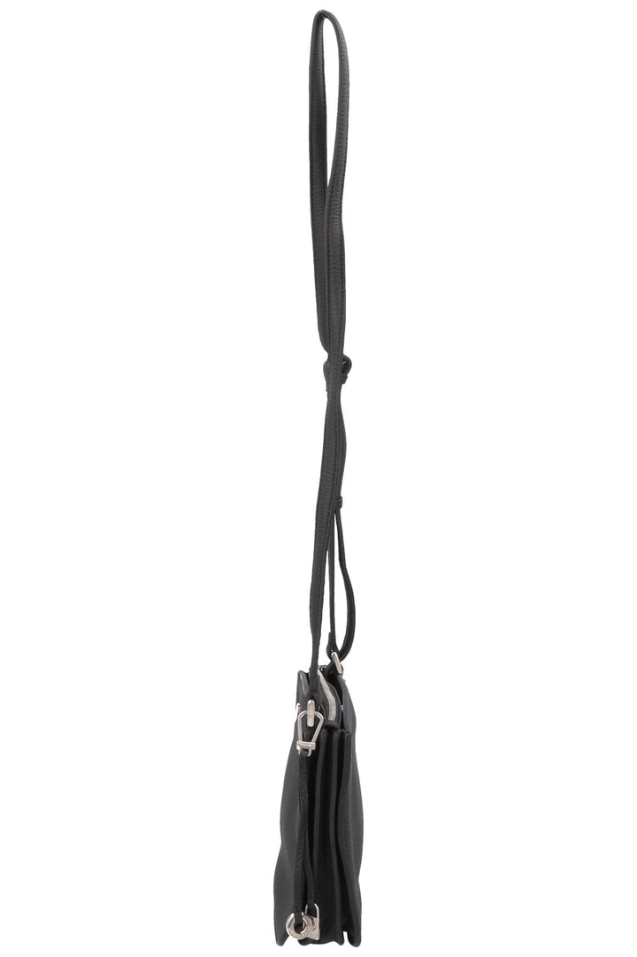 LORO PIANA Milky Way Bag Leather Black