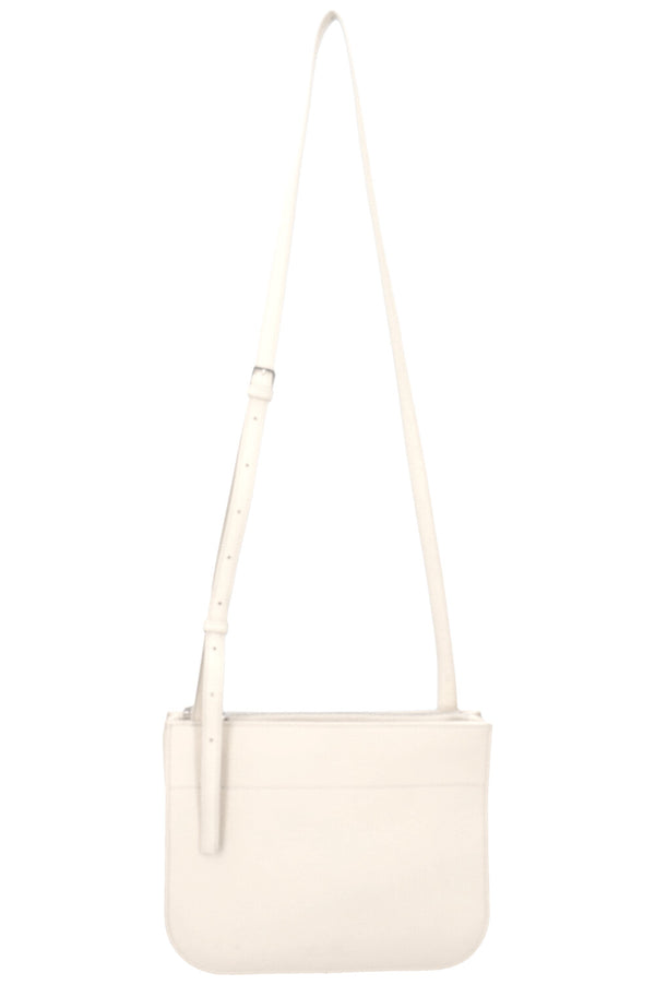 LORO PIANA Crossbody Bag Leather Ivory