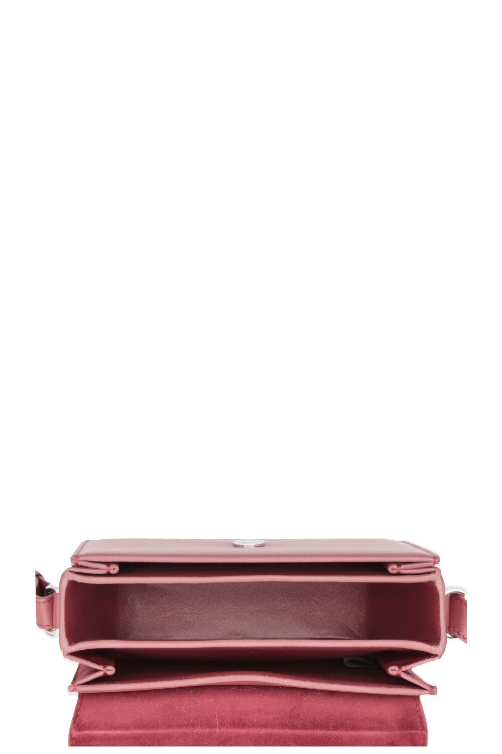 LORO PIANA Sac Artemis Petit Cuir Bordeaux
