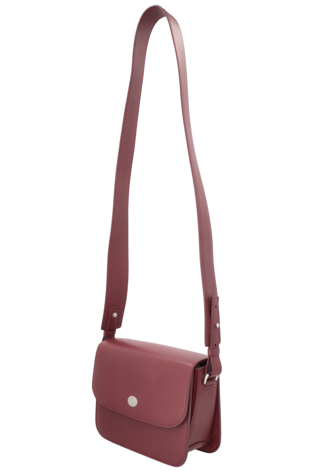LORO PIANA Sac Artemis Petit Cuir Bordeaux