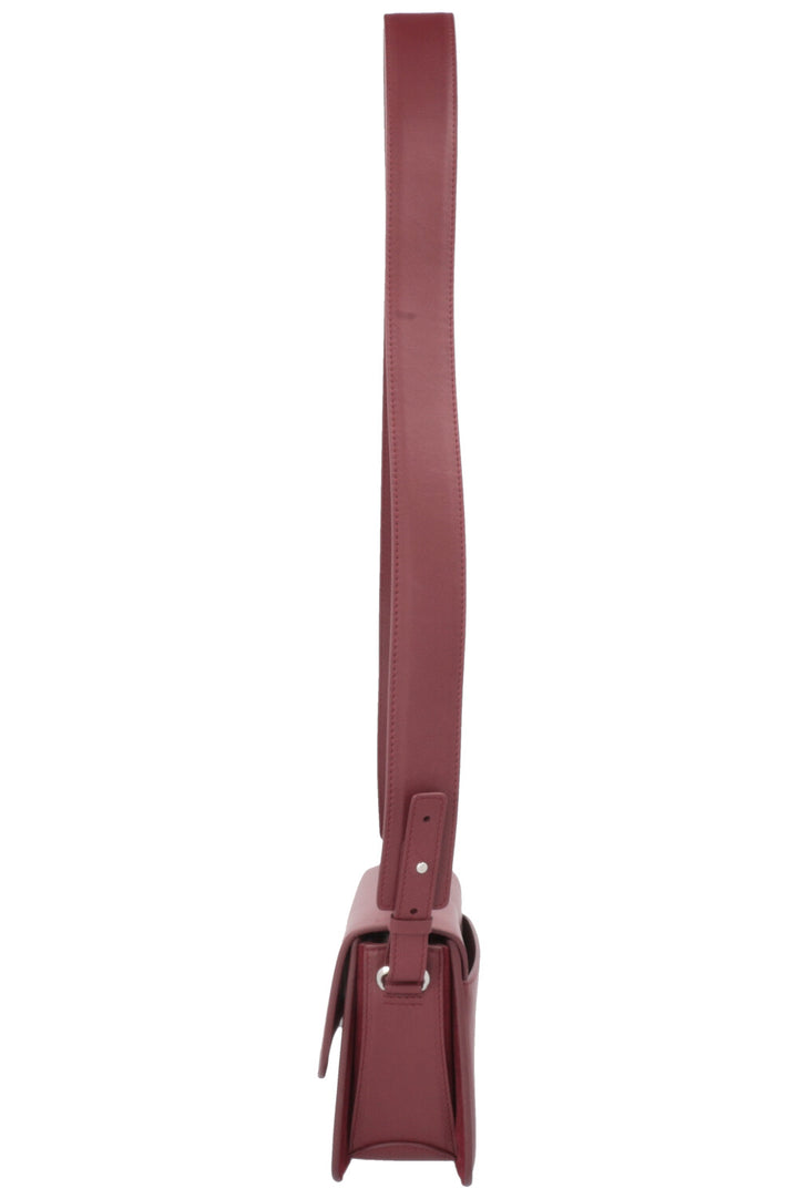 LORO PIANA Sac Artemis Petit Cuir Bordeaux