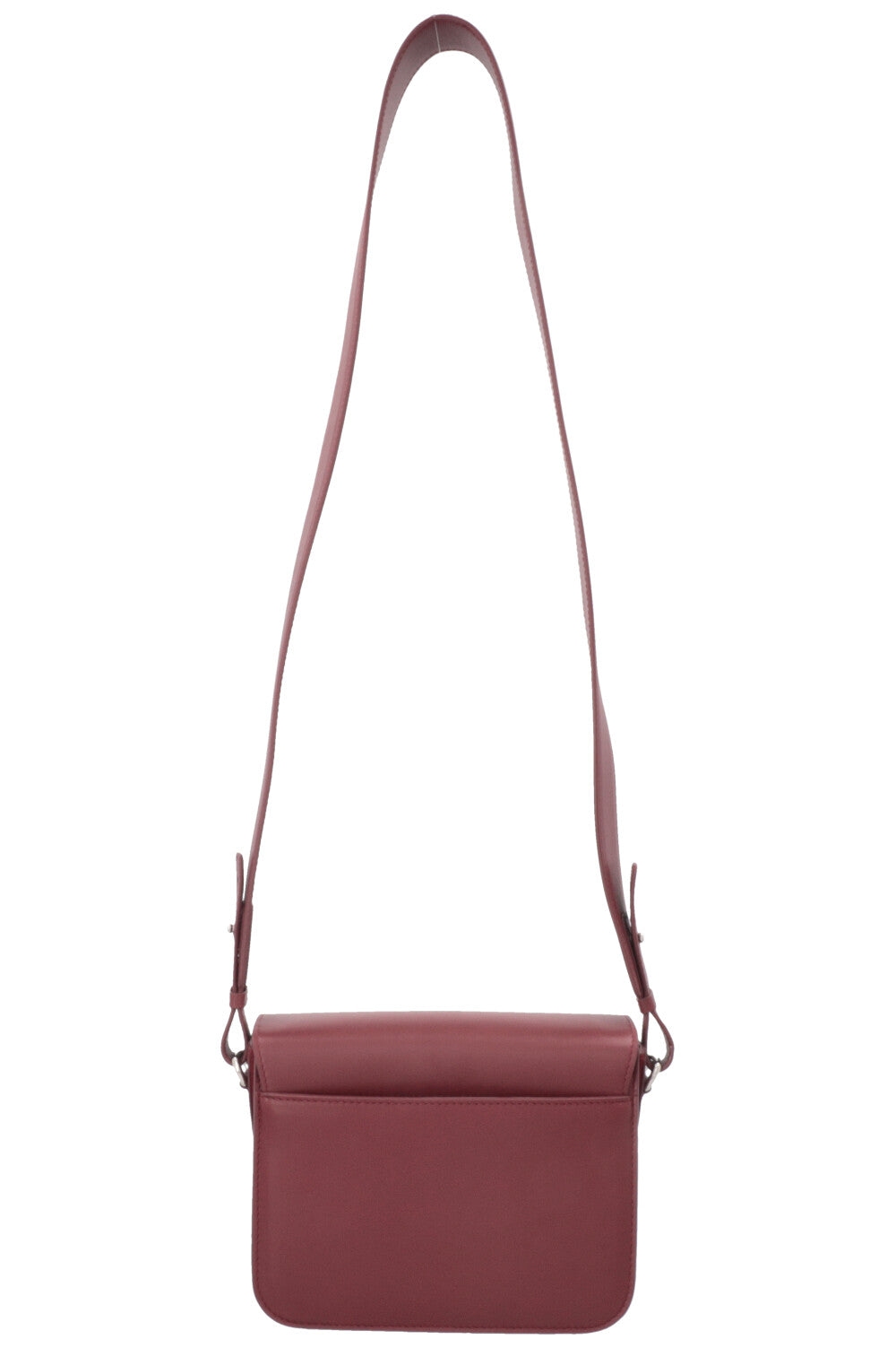 LORO PIANA Sac Artemis Petit Cuir Bordeaux