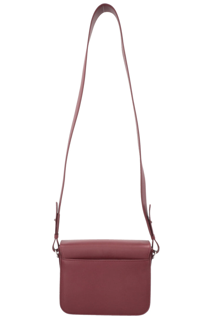 LORO PIANA Sac Artemis Petit Cuir Bordeaux
