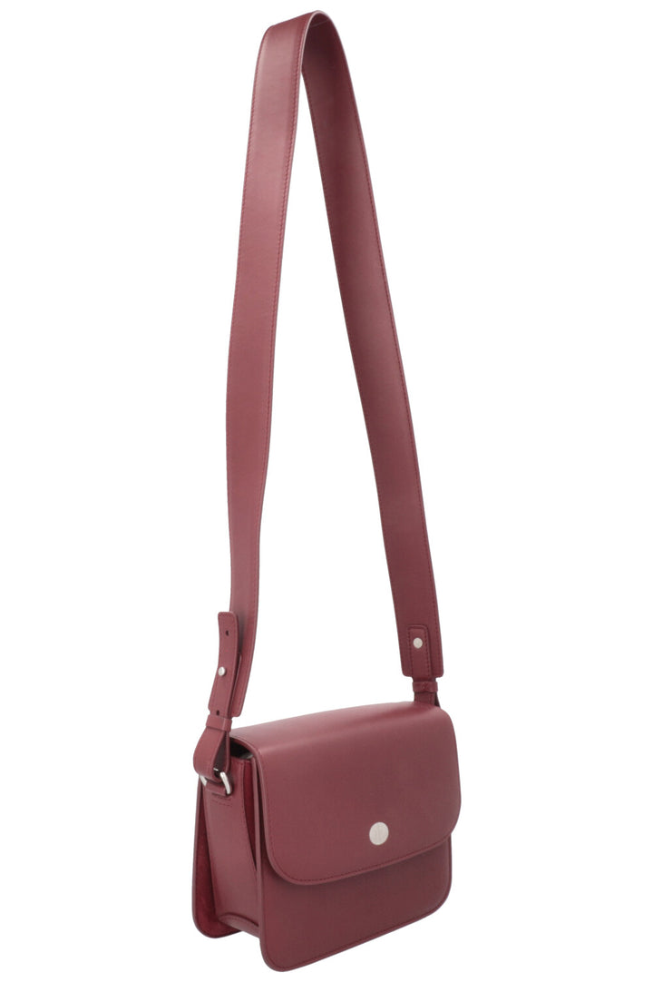 LORO PIANA Sac Artemis Petit Cuir Bordeaux