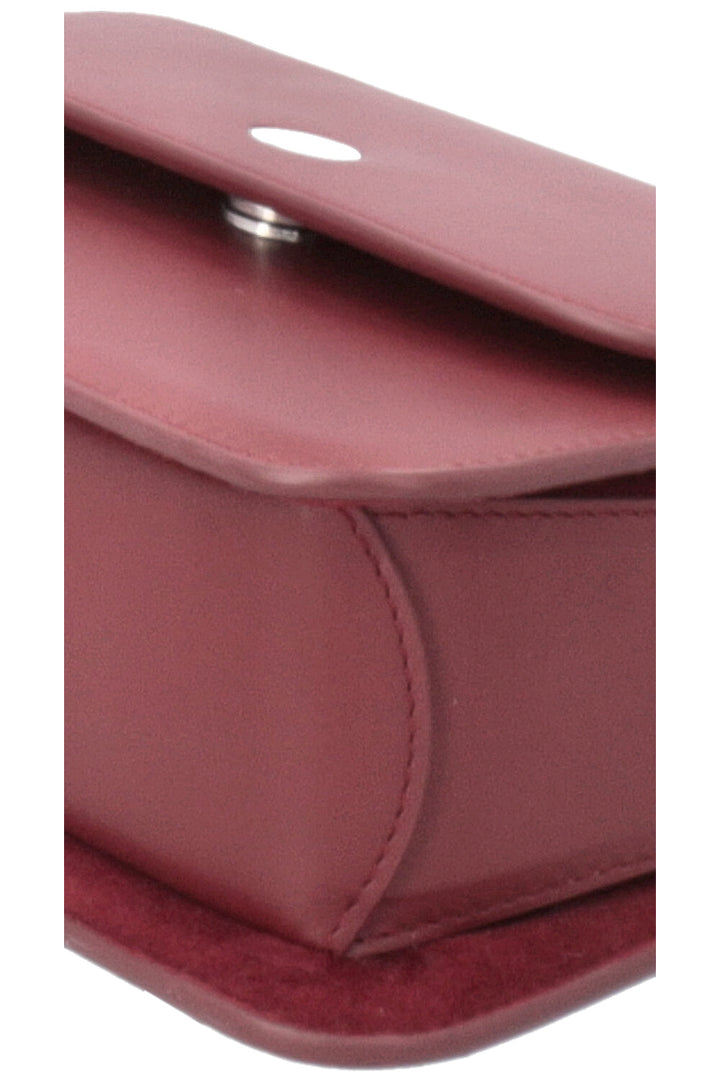 LORO PIANA Sac Artemis Petit Cuir Bordeaux