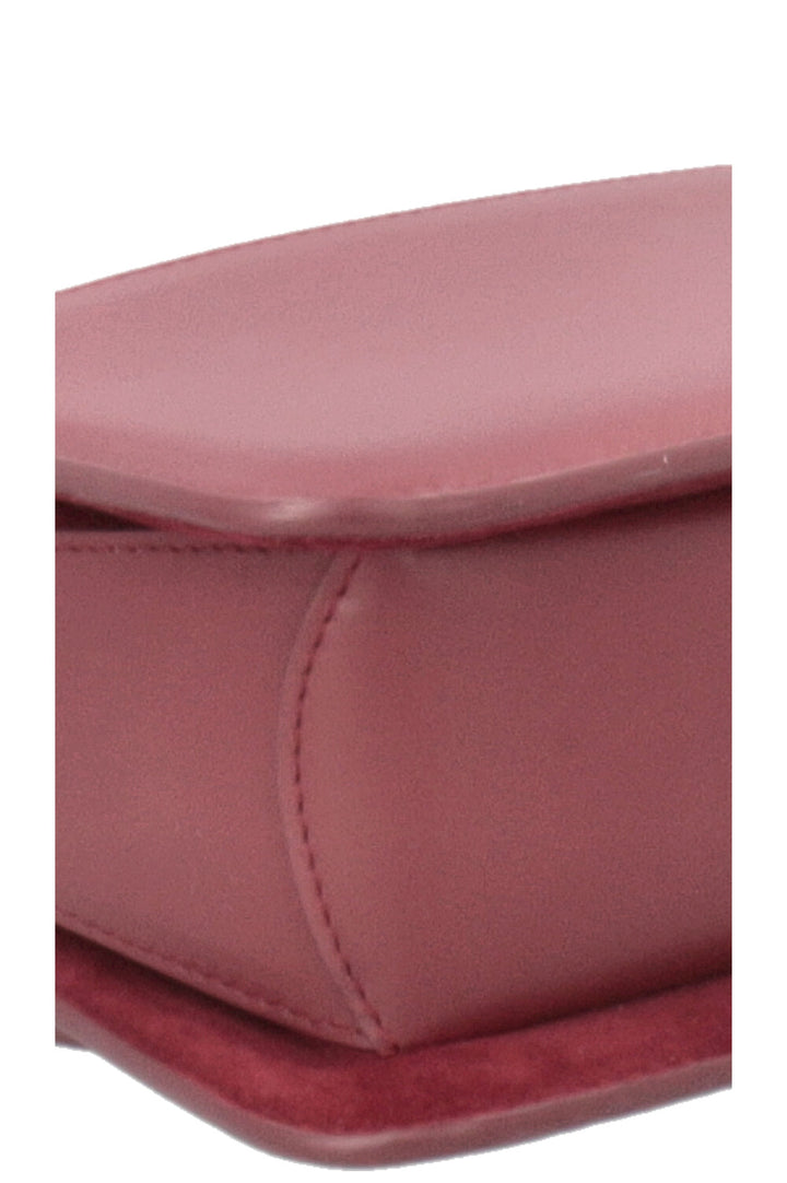 LORO PIANA Sac Artemis Petit Cuir Bordeaux