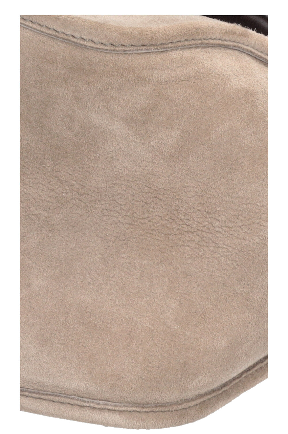 LORO PIANA Bucket Bag Suede Grey