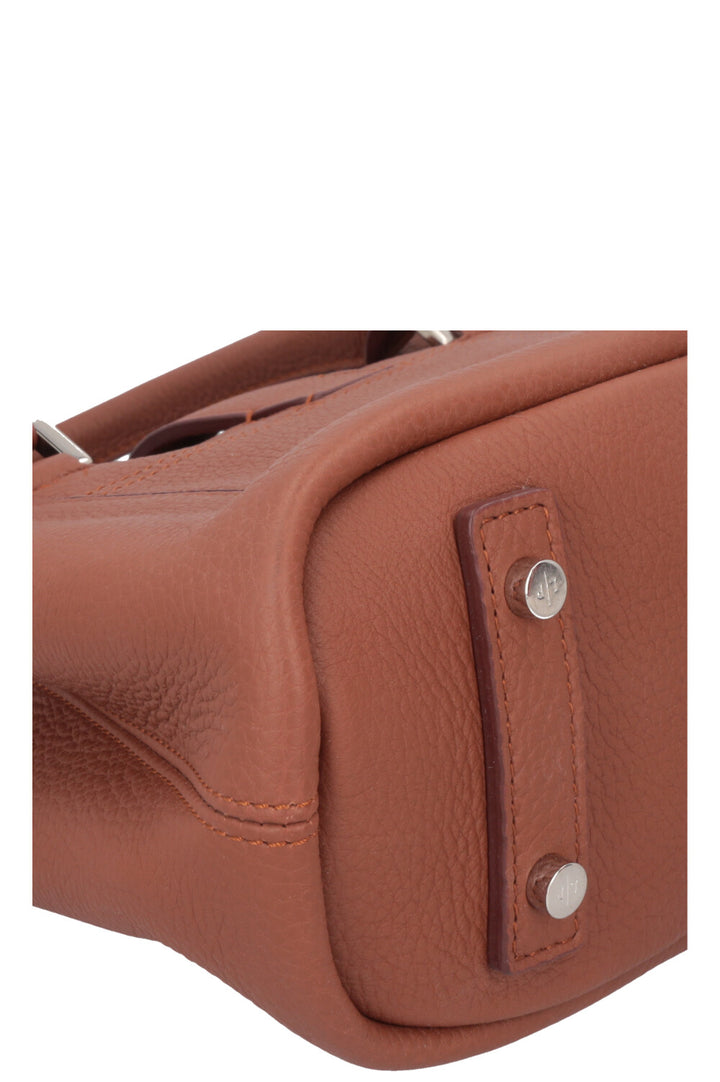 LORO PIANA Top Handle Bag leather Brown