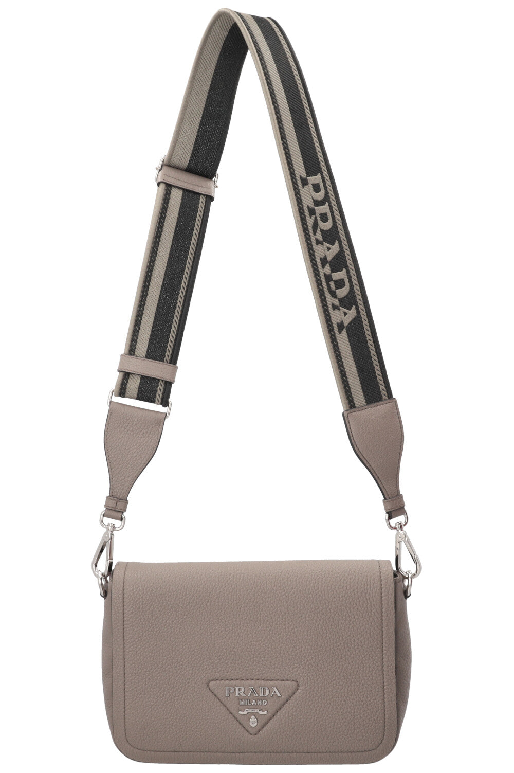 Sac bandoulière PRADA gris