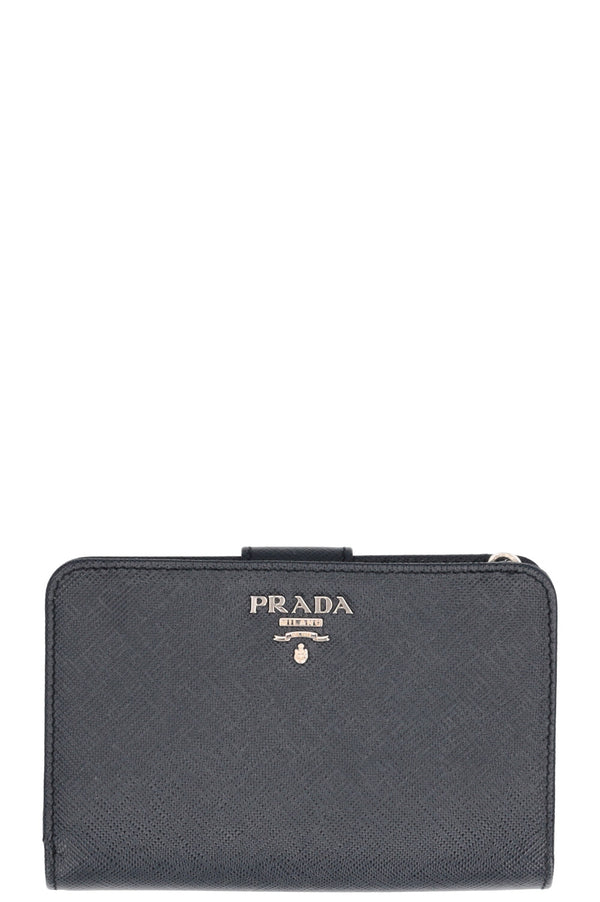 PRADA Saffiano Wallet Blue