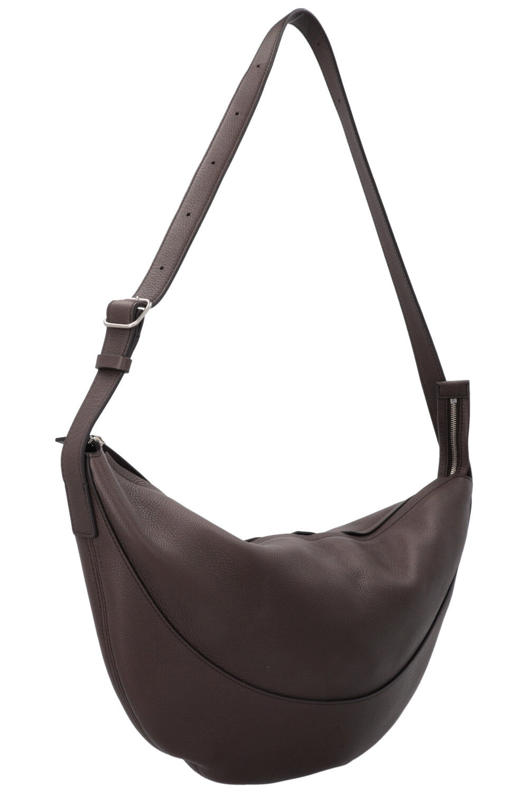 THE ROW Jouve Hobo Bag Brown