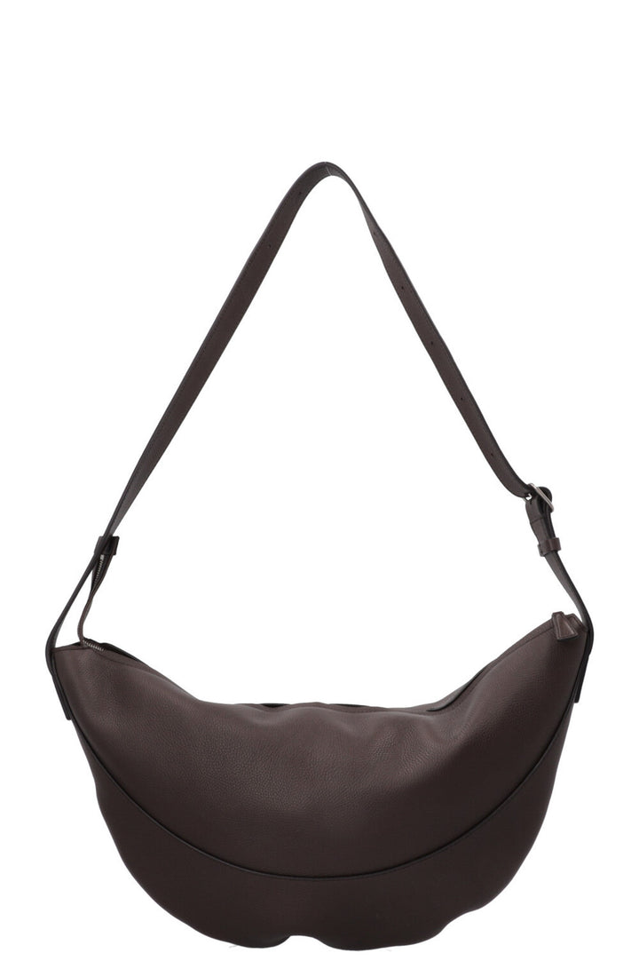 THE ROW Jouve Hobo Bag Brown