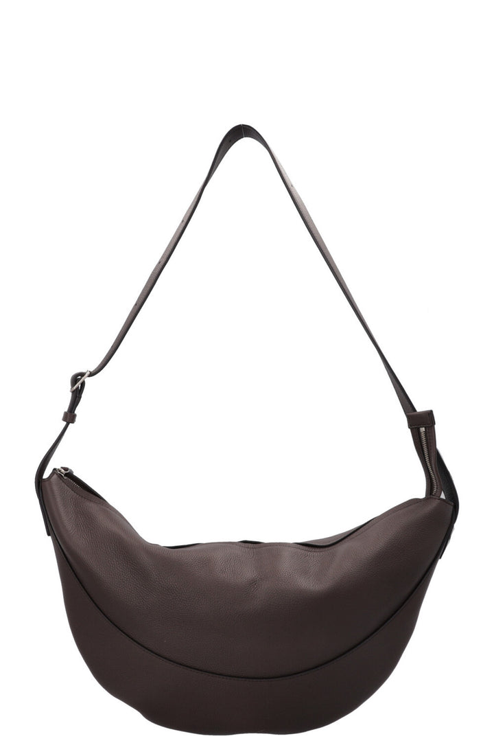 THE ROW Jouve Hobo Bag Brown