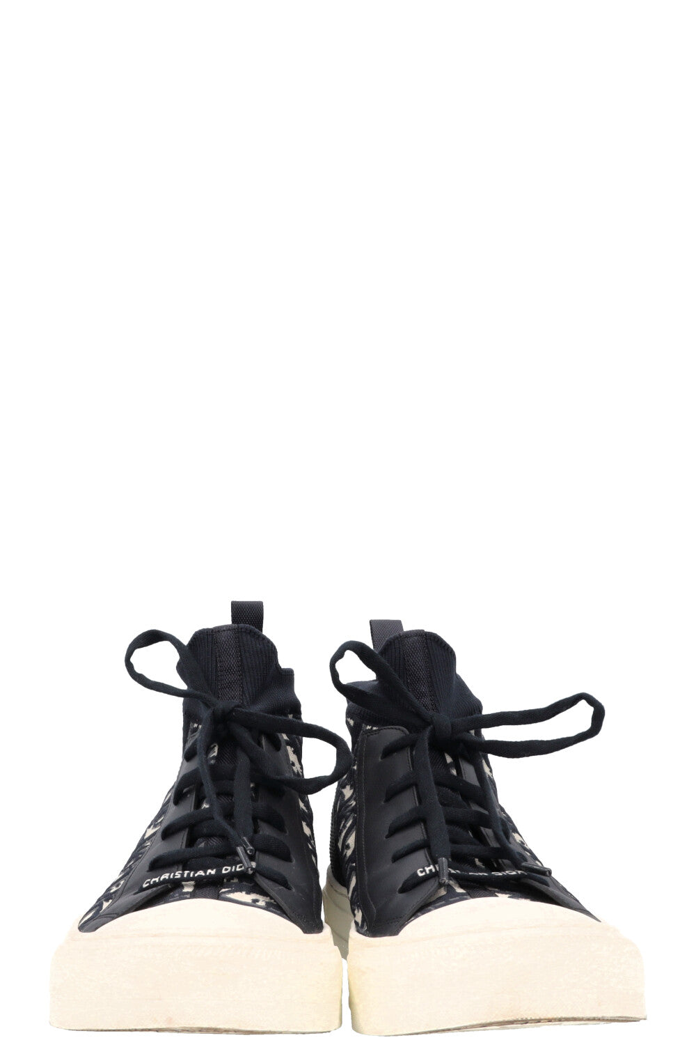 CHRISTIAN DIOR Oblique Walk'N'Dior High Top Sneaker Blue