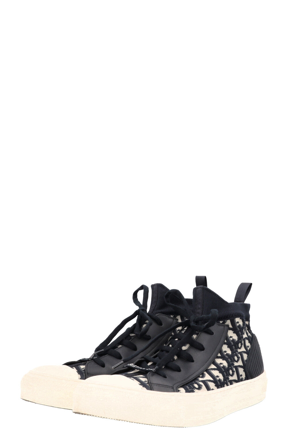 CHRISTIAN DIOR Oblique Walk'N'Dior High Top Sneaker Blue