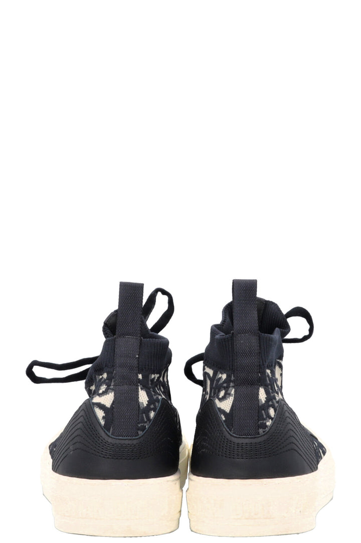 CHRISTIAN DIOR Oblique Walk'N'Dior High Top Sneaker Blue