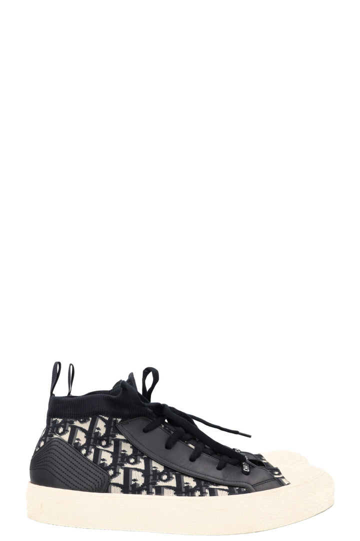 CHRISTIAN DIOR Oblique Walk'N'Dior High Top Sneaker Blue