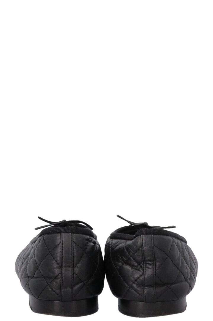 CHANEL Classic Ballet Flats Black