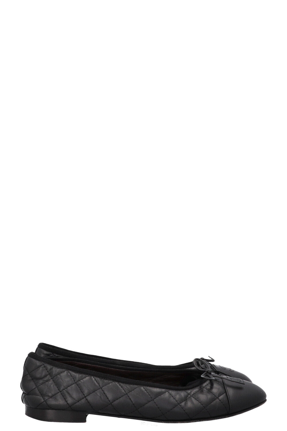 CHANEL Classic Ballet Flats Black