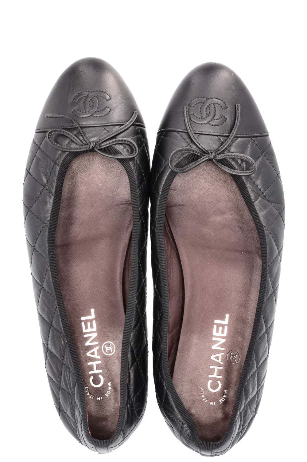 CHANEL Classic Ballet Flats Black