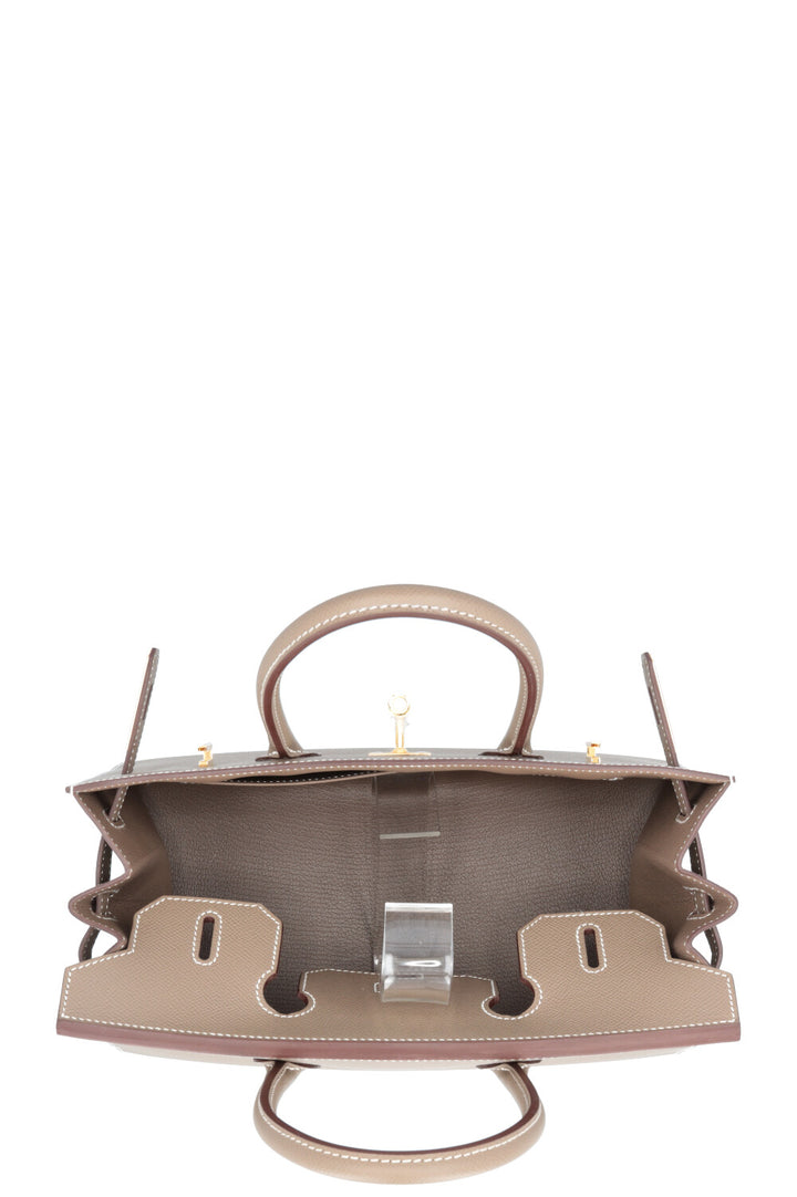 HERMÈS Birkin 30 Sellier Epsom Etoupe