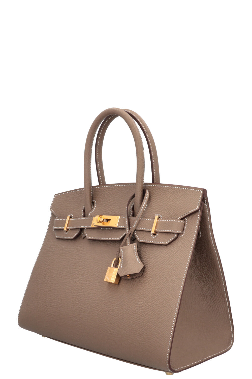 HERMÈS Birkin 30 Sellier Epsom Etoupe