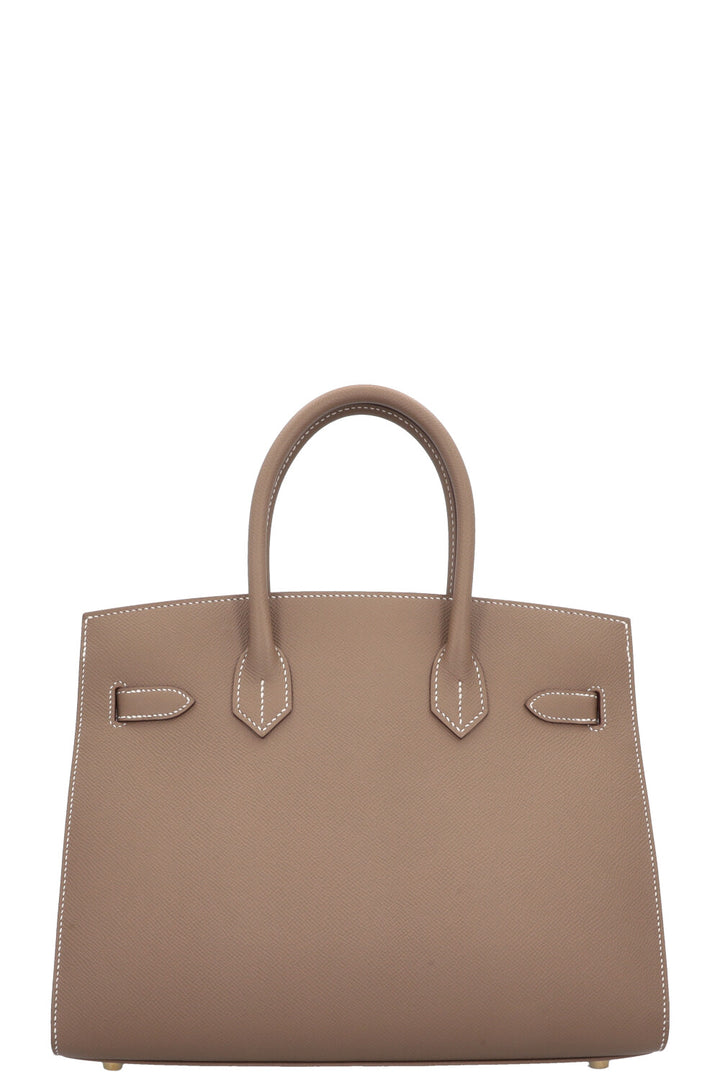 HERMÈS Birkin 30 Sellier Epsom Etoupe
