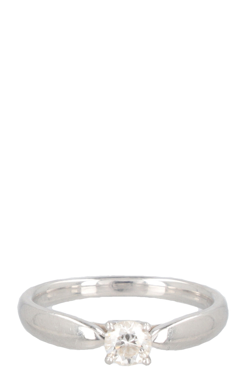 TIFFANY&CO. Solitaire Ring Platinum 0.3ct Diamond