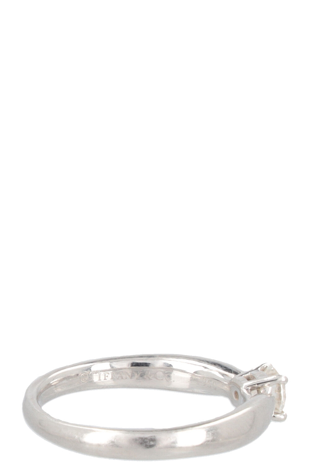 TIFFANY&CO. Solitaire Ring Platinum 0.3ct Diamond