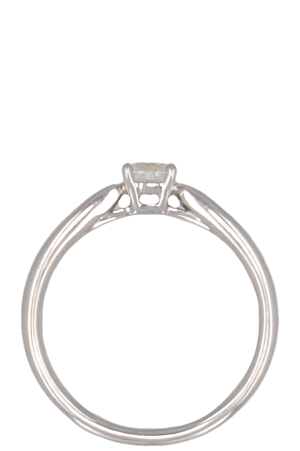 TIFFANY&CO. Solitaire Ring Platinum 0.3ct Diamond