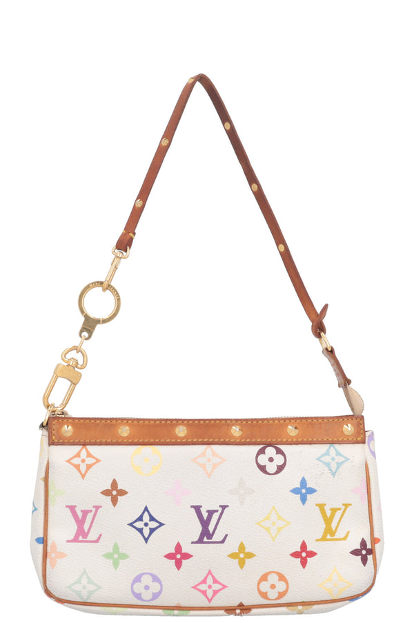 LOUIS VUITTON x Takashi Murakami Pochette Accessoires MNG Multicolor