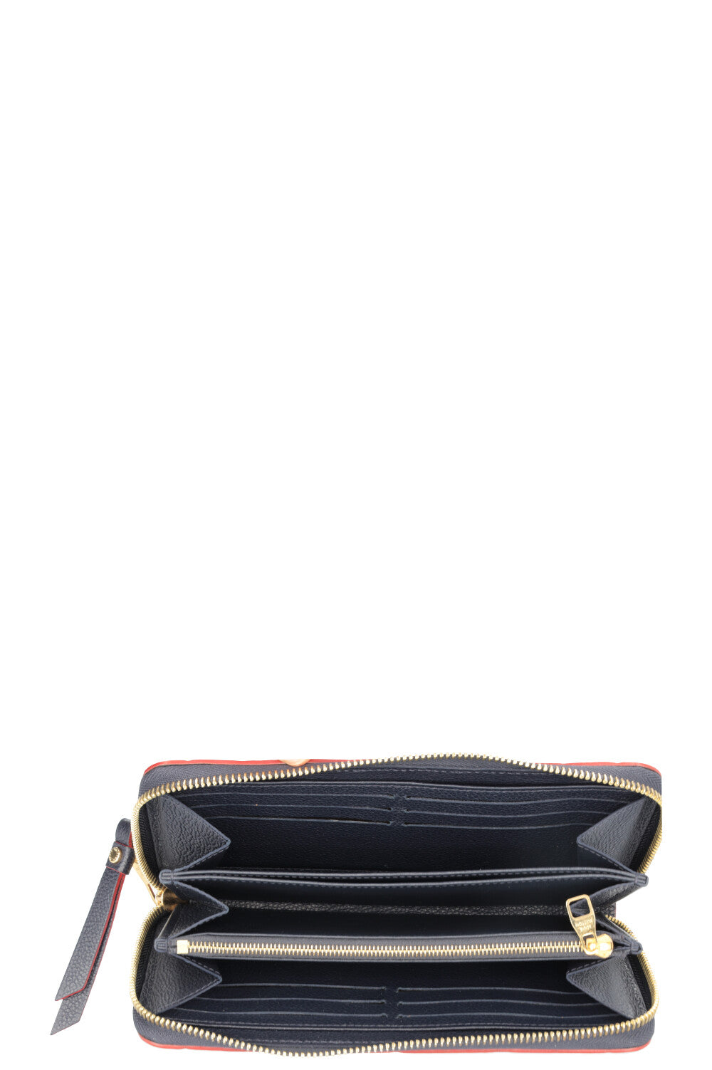 LOUIS VUITTON Zippy Wallet MNG Empreinte Blue