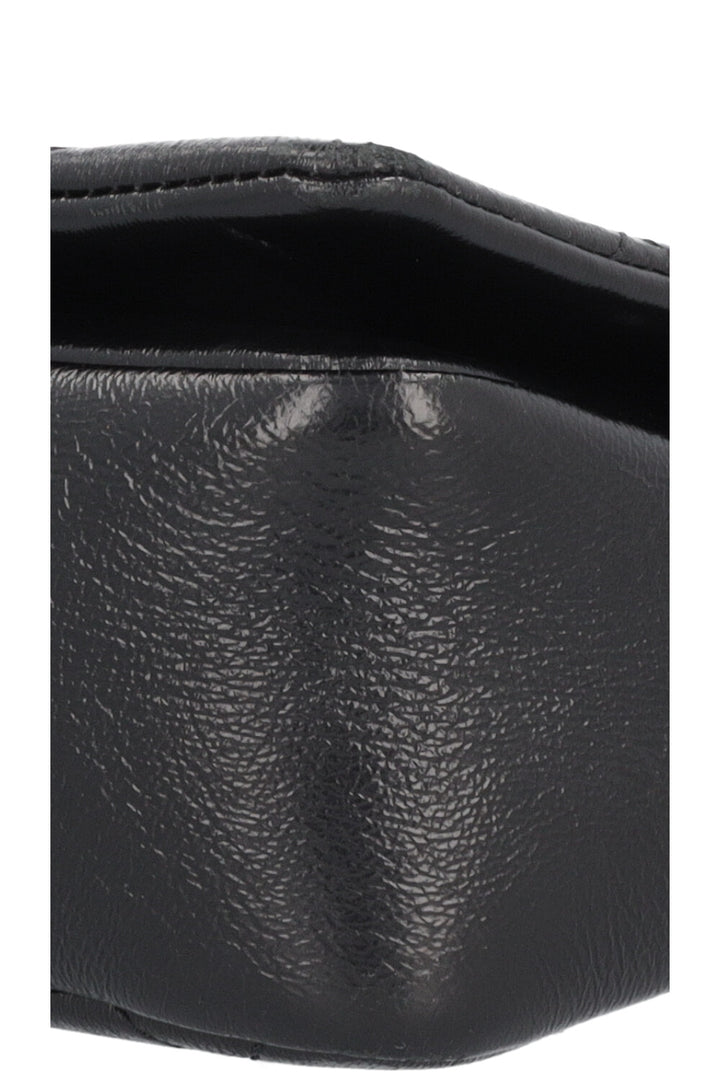 CHANEL Flap Bag Patent Black