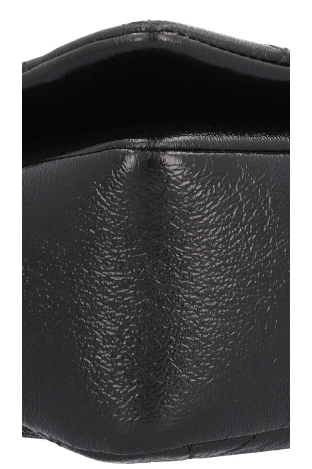CHANEL Flap Bag Patent Black