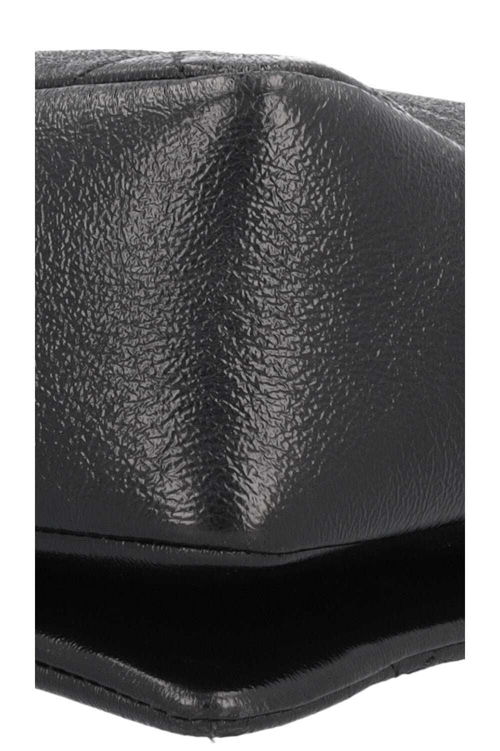 CHANEL Flap Bag Patent Black