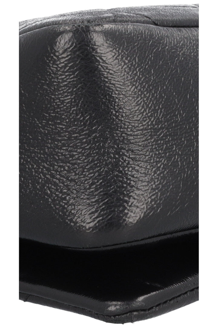 CHANEL Flap Bag Patent Black