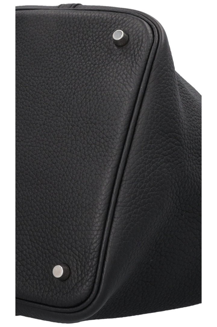 HERMÈS Picotin 22 Clemence Noir