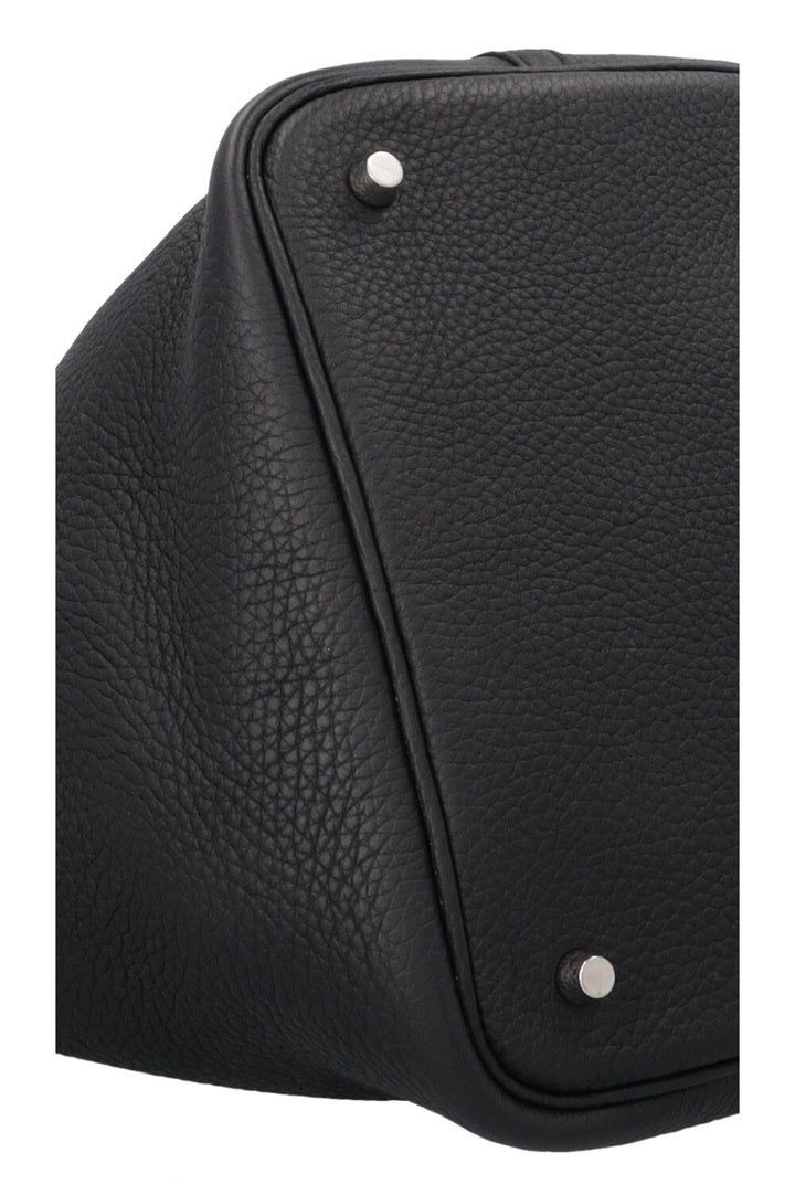 HERMÈS Picotin 22 Clemence Noir