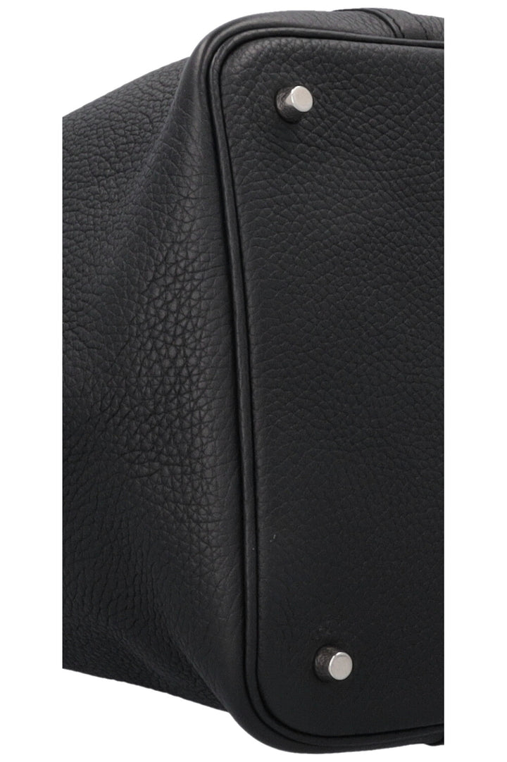 HERMÈS Picotin 22 Clemence Noir