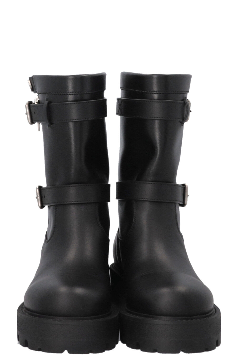 CHRISTIAN DIOR D-Major Ankle Boots Leather Black