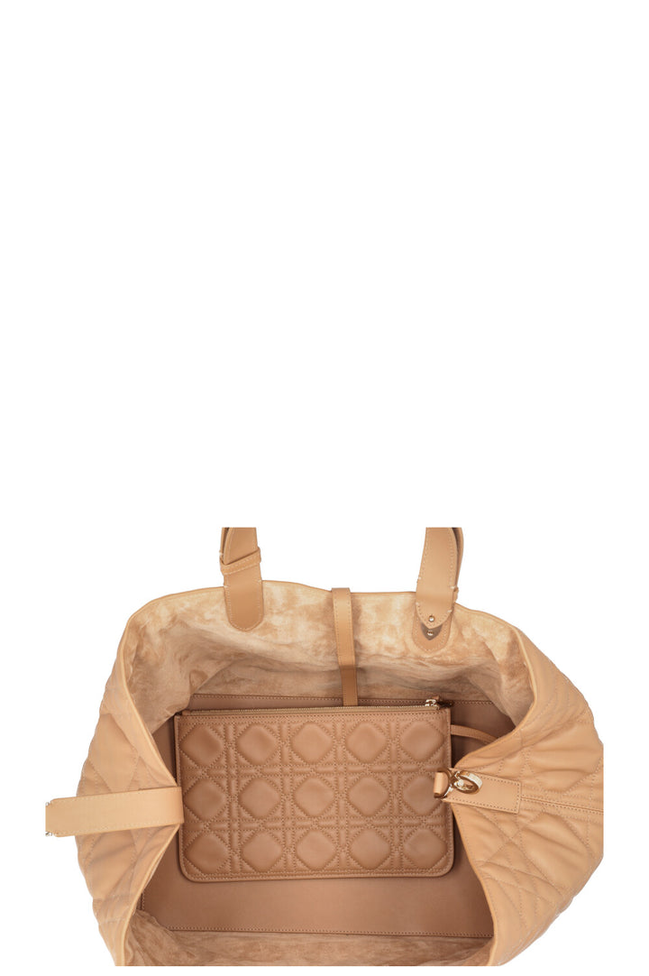CHRISTIAN DIOR Large Toujours Bag Beige