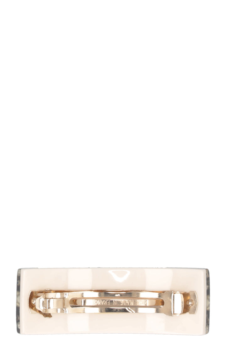 Pince à cheveux en résine avec détail perle CHANEL 2016