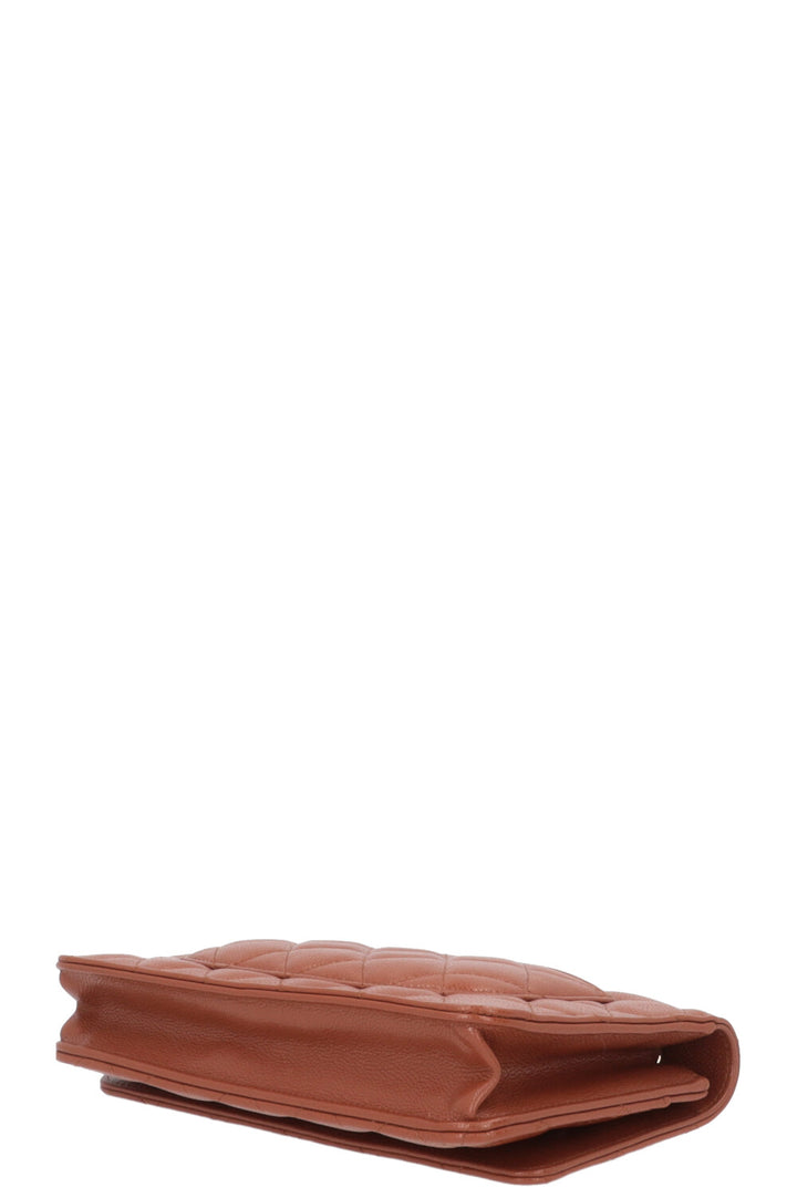 CHANEL WOC Caviar Cognac