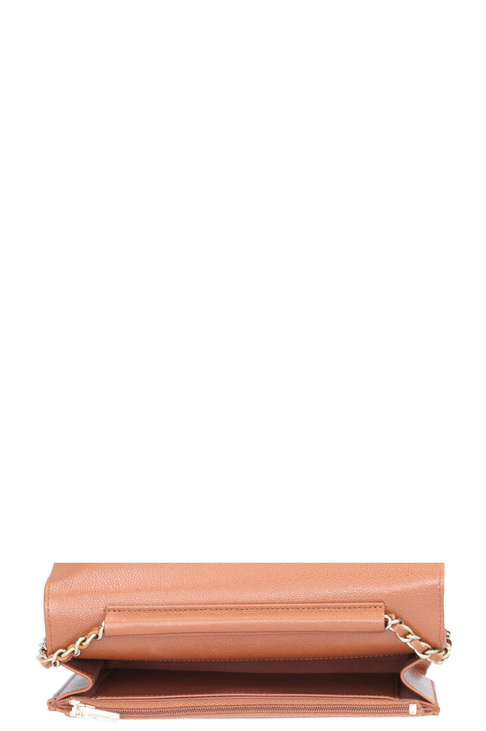 CHANEL WOC Caviar Cognac