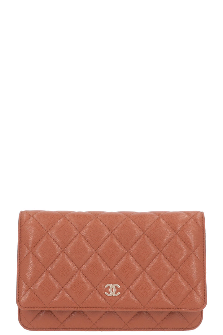 CHANEL WOC Caviar Cognac