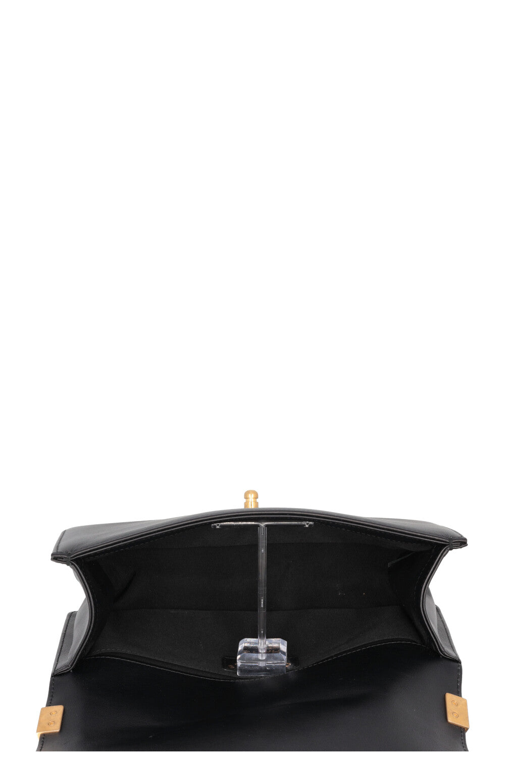 Sac à main CHANEL Boy moyen noir