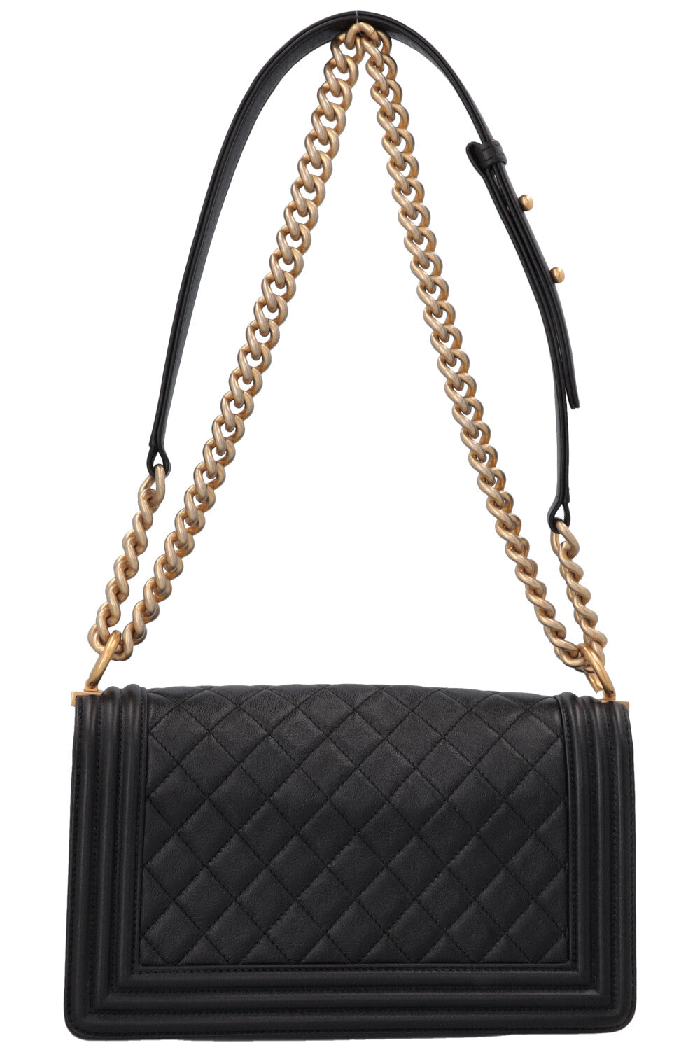 Sac à main CHANEL Boy moyen noir